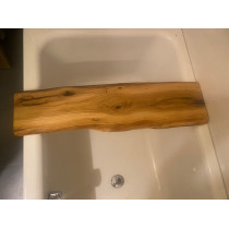 Badewannenbrett, Badewannenablage, Naturholz Bad, Eiche - nach Wunschmaß