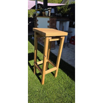 Barhocker, Sitzhocker, Tresenhocker, Stuhl aus Eiche