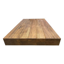 Eiche 8cm, Altholz-Stil, Industrial, Waschtisch, Tischplatte, Antik, STRUKTUR, Maße wählbar