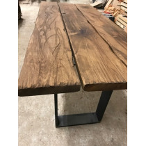 Altholz-Stil, antik, rustikal, Balken, Bohle, Eiche, geölt, Massivholz, 120x20x3,5cm
