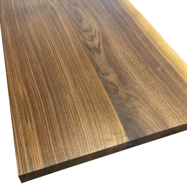 Amerikanischer Nussbaum, Black Walnut, Tischplatte, Waschtischplatte, Massivholz, verleimt, geölt, wählbare Maße