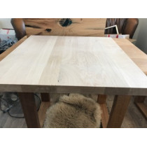 Eiche, Tischplatte, verleimt, Küchentisch, Kaffeetisch, Coffeetable, Bar, 70x70x3,5cm
