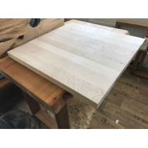 Eiche, Tischplatte, verleimt, Küchentisch, Kaffeetisch, Coffeetable, Bar, 70x70x3,5cm