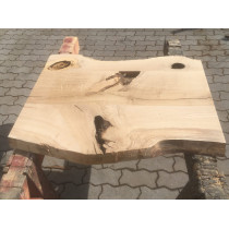Tischplatte, Leimholzplatte, Eiche, Ideal für Epoxidharz, natur, Maße wählbar