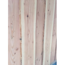 Baumscheibe, Brett, Bohle, rustikal, unbesäumt Lärche, Wandverkleidung Holz 1qm