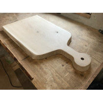 Schneidebrett, Küchenblock, Koch, Chef, Gastro, Schneideblock, Fleischbrett, Eiche 60x30x3cm