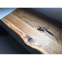 Deckplatte Wildeiche für IKEA Lowboard, Malm, Besta, Hemnes, Kallax