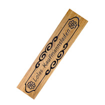 Kaufmannsladen Schild, Holzschild, Eiche, Gravur, personalisiert, CNC gefräst, Wunschmaße möglich
