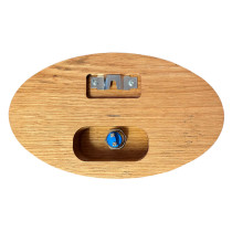 Individuelles Klingelschild aus Eiche, Türschild, Namensschild, Gravur, Türklingel, personalisiert, Holz, CNC gefräst Individuelles Klingelschild aus Eiche, Türschild, Namensschild, Gravur, Türklingel, personalisiert, Holz, CNC gefräst