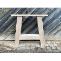 2 Stück Eiche Tischgestell, Tischbein, A-Form, Kufengestell, 72x76 cm 2 Stück Eiche Tischgestell, Tischbein, A-Form, Kufengestell, 72x76 cm