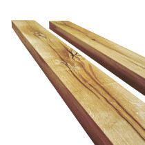 Eiche, Rustikal Extrem, Brett, Bohle, Wildeiche, Massivholz, aufgedoppelt, glattkant, geölt, 6 cm stark, Länge wählbar