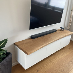 Kundenprojekt: Abdeckplatte für Kommode aus Eiche!
