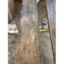 Altholz-Stil, rustikal, antik, Balken, Bohle, Eiche, strukturiert, geölt, Massivholz, 100x20x3,5cm